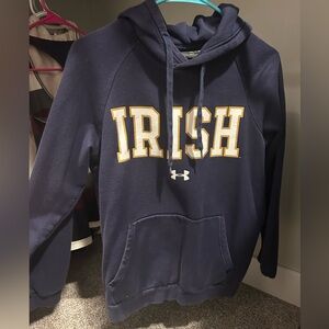 NOTRE DAME UNDER ARMOUR HOODIE